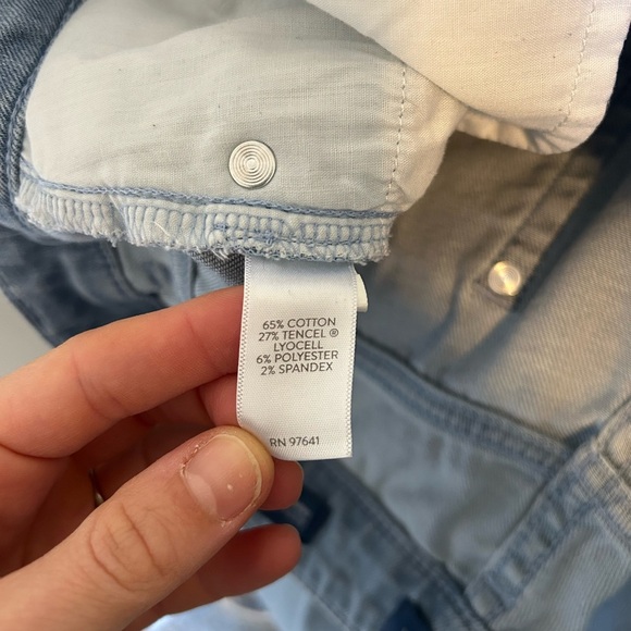 J Jilll authentic fit cropped denim jeans - Picture 5 of 7